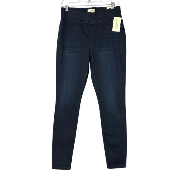 Universal Threads blue beam pull on high rise jeggings size 10 - Picture 11 of 13